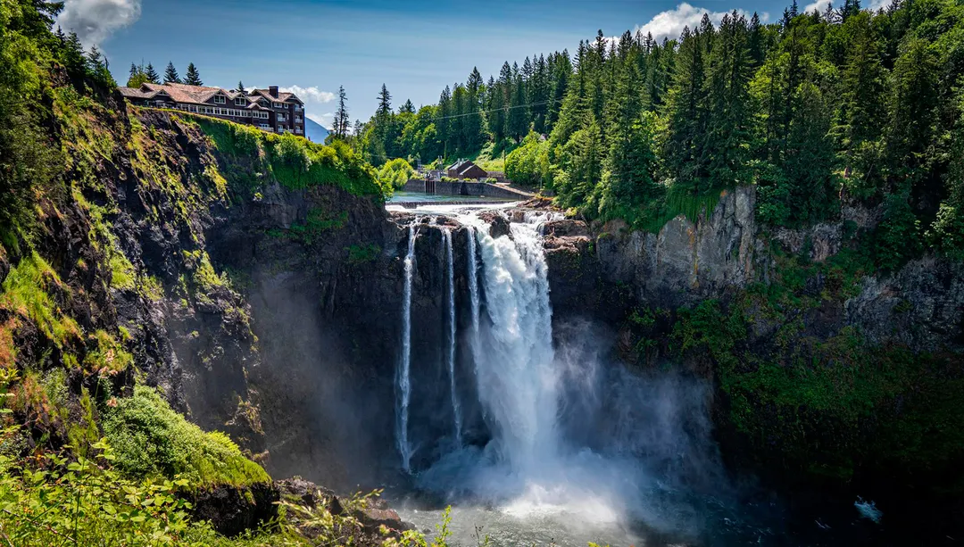 A menos de una hora de Seattle, sede del Mundial 2026, Snoqualmie ofrece cascadas, bosques y paisajes que contrastan con la intensidad de los estadios.