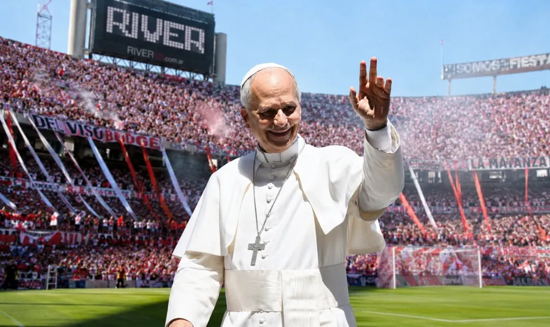El papa León XIV analiza la posibilidad de dar una misa en el estadio Monumental de River Plate.