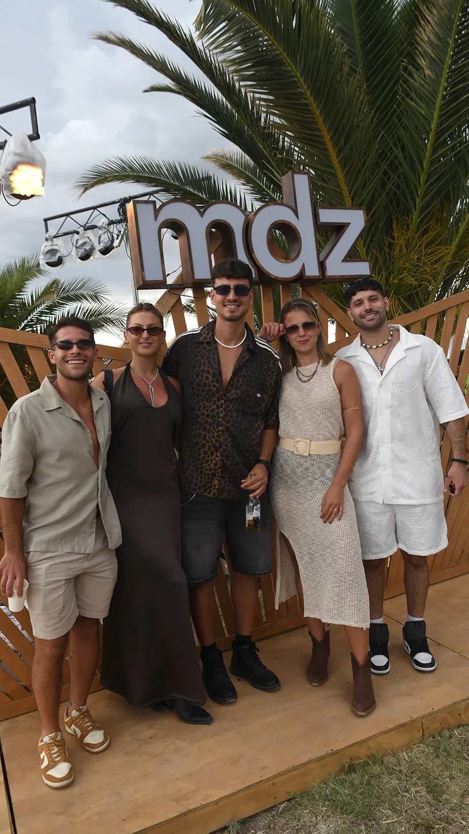 Joaquín, Luana, Agustín, Agostina y Damián.